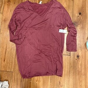 Women's V-Neck sweater dress